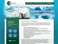 Tablet Screenshot of echopowerengineering.com